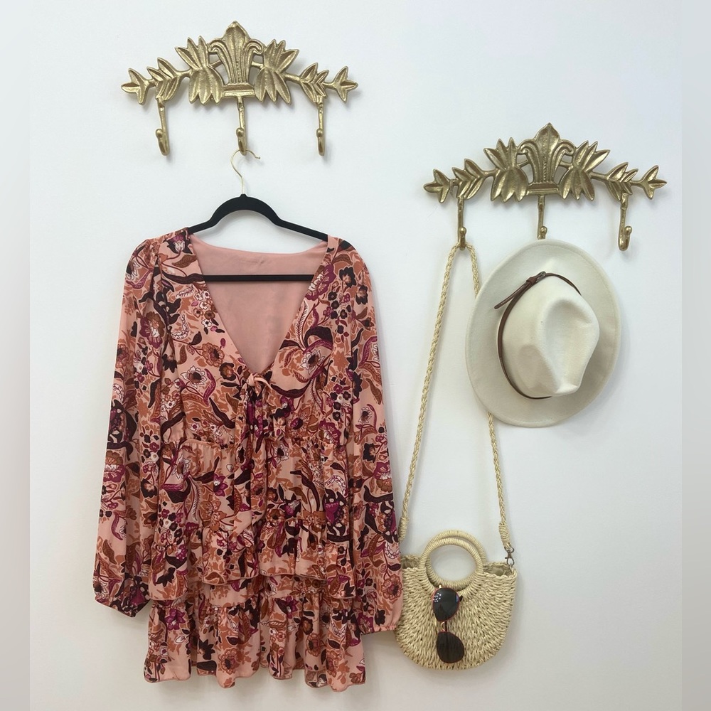 Floral Pink Dress